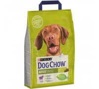 Dog Chow Adult для дорослих собак з ягнятком 2,5 кг..