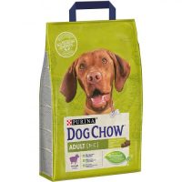 Dog Chow Adult для взрослых собак с ягненком 2,5 кг