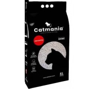 Бентонітовий наповнювач Catmania для кішок, натуральний білий, 5 л..