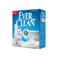 Комкующий наполнитель Ever Clean Total Cover с микрогранулами двойного действия 6 л