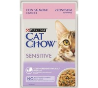 Влажный корм Purina Cat Chow для кошек с чувствительным пищеварением  ..