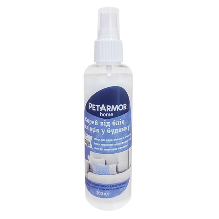 Спрей PetArmor Home Household Spray, от блох и клещей в помещении, 0.2 л
