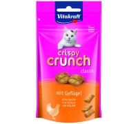 Подушечки для кошек Crispy Crunch Птица, 60 г..