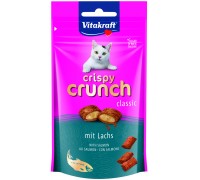 Подушечки для кошек Crispy Crunch Лосось, 60 г..