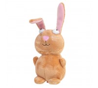 Игрушка для собак Кролик с пищалкой GiGwi Plush, плюш, 16 см..