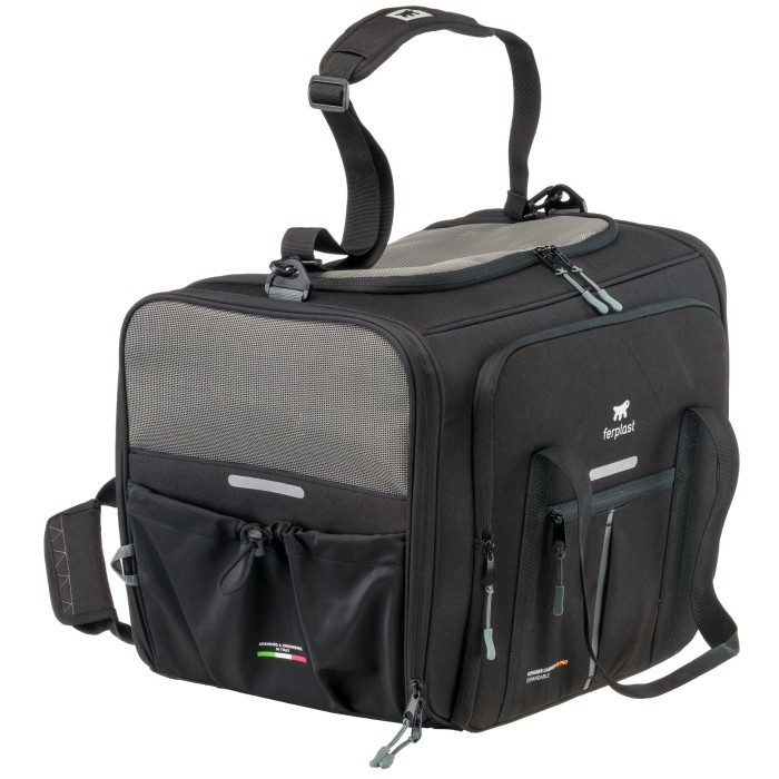 Сумка-переноска Ferplast VOYAGER CARRIER 450PRO, черная, 50 x 39 x 39 см
