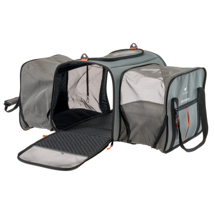 Сумка-переноска Ferplast VOYAGER CARRIER 450PRO, серая, 50 x 39 x 39 см