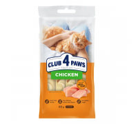 Кремові ласощі Club 4 Paws (Клуб 4 лапи) Premium, зі смаком курки, 60 ..