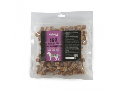 Лакомство AnimAll Snack утиные кусочки с треской для собак 500 г, 99562