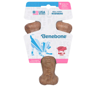 Іграшка міцна для жування Benebone Важіль, зі смаком бекону - SMALL, д..