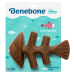 Іграшка міцна для жування Benebone Рибна кістка, зі смаком лосося - MEDIUM, для собак вагою до 27 кг 