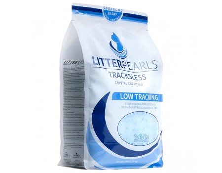 Litter Pearls ТРАКЛЕС (TrackLess) кварцевий наповнювач для туалетів котів, 7л, 3.18кг