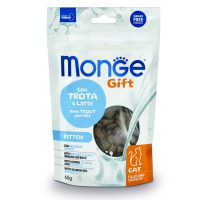 Лакомство Monge Gift Cat Kitten форель и молоко 60 г