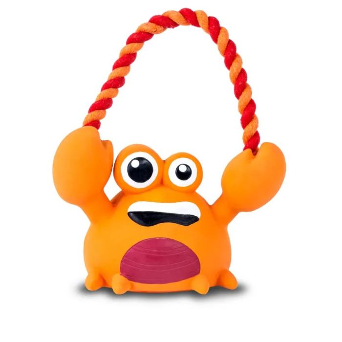 Іграшка для собак Max & Molly Tuggles Toy, Ленні Краб, латекс/поліестер