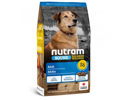 S6_NUTRAM Sound Balanced Wellness Adult Dog, холистик корм для взрослых собак, 2kg