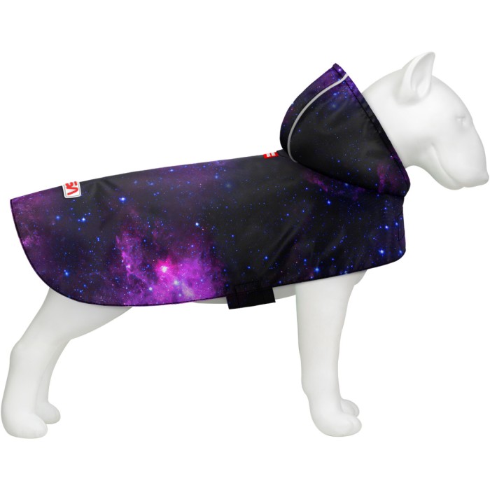 Collar WAUDOG Clothes дождевик-накидка для собак, размер XXS, рисунок NASA21