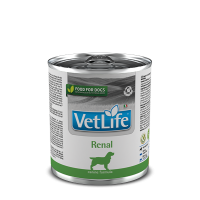 Вологий корм Farmina Vet Life Renal для собак, для підтримки функції нирок, 300 г