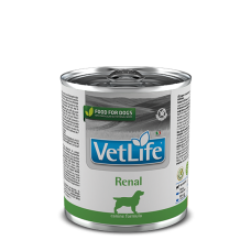 Влажный корм Farmina Vet Life Renal для собак, для поддержания функции почек, (02826) 300 г
