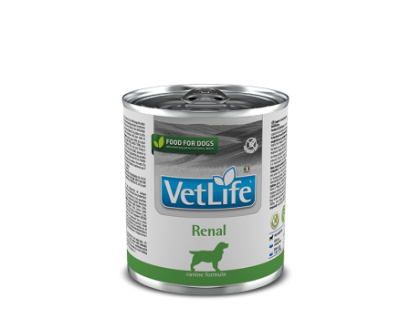 Вологий корм Farmina Vet Life Renal для собак, для підтримки функції нирок, 300 г