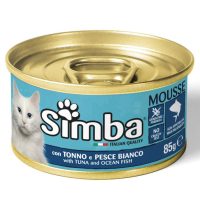 Мусс Monge Simba Cat Wet тунец и океаническая рыба 85 г