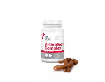 VetExpert ARTHROVET Complex Small Breed/Cat - добавка для суглобів і хрящів кішок і собак дрібних порід - 60 капс