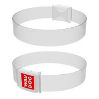 Ошейник для собак с подсветкой WAUDOG LED, магнитная застежка, Ш 25 мм, Дл 35 см