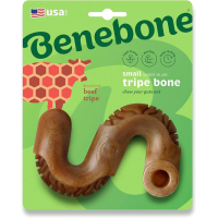 Игрушка крепкая для жевания Benebone Брюхо, со вкусом говяжьего рубца - SMALL, для собак весом до 13 кг.