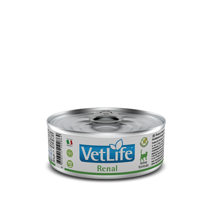 Вологий корм Farmina Vet Life Renal для котів, для підтримки функції нирок, (02864) 85 г