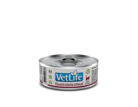 Влажный корм Farmina Vet Life Gastrointestinal для кошек, при заболевании ЖКТ, (02857) 85 г
