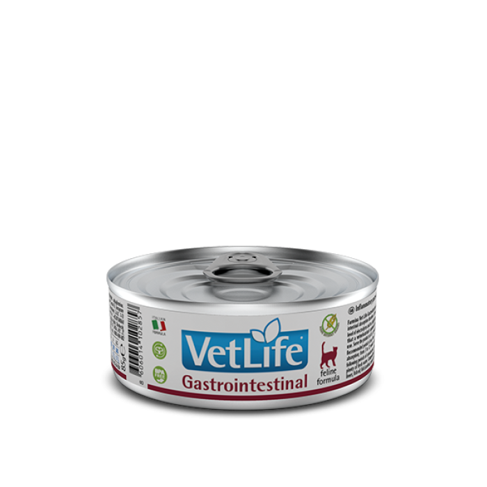 Влажный корм Farmina Vet Life Gastrointestinal для кошек, при заболевании ЖКТ, (02857) 85 г
