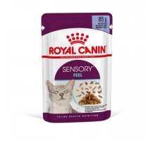 Влажный корм для взрослых кошек ROYAL CANIN SENSORY FEEL JELLY 0.085 к..