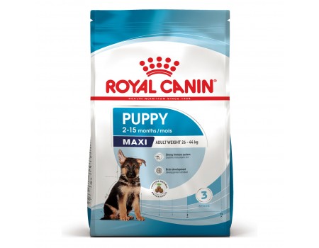 ***Royal Canin SHN MAXI PUPPY PC 12kg + 3kg  (термін придатності 10.2026)