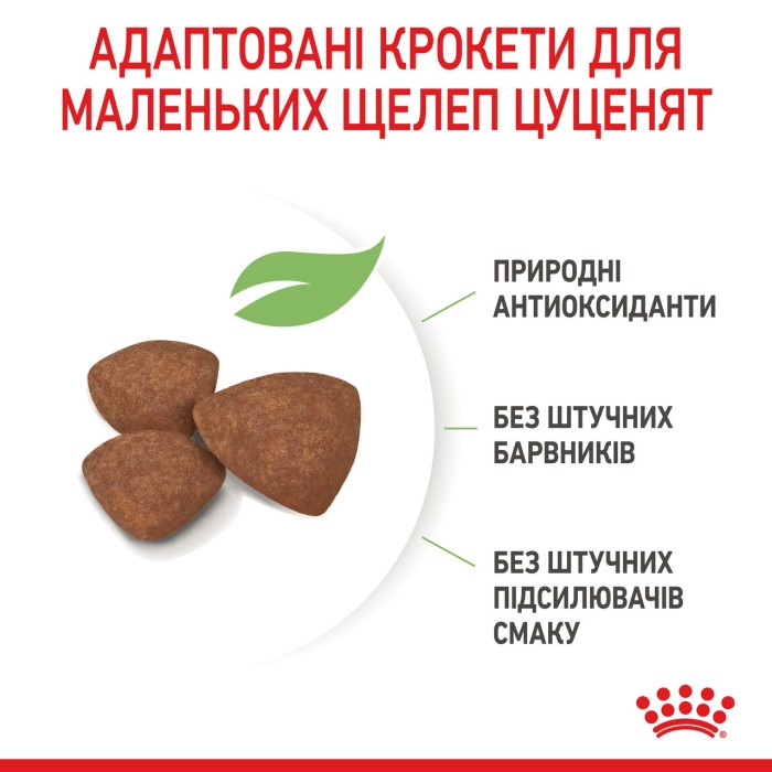 Набір для цуценят ROYAL CANIN MINI PUPPY 2 кг + 3 паучі 0.085 кг 