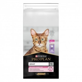 Сухой корм Purina Pro Plan Delicate для взрослых котов с чувствительной системой пищеварения с индейкой 14 кг