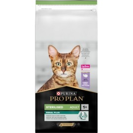 Сухой корм Purina Pro Plan Renal Plus для взрослых стерилизованных кот..