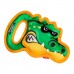 Игрушка для крупных собак Крокодил с пищалкой GiGwi MIGHTY CHALLENGE, износостойкий текстиль, M, 25 см