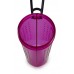 Бутылка двойная DEXAS СнекДуо, под жидкость и корм, со складной миской, 720мл, пурпурная  - фото 8