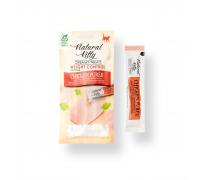 Крем-снек Natural Kitty Treat Chicken Puree, куряче пюре, контроль ваг..