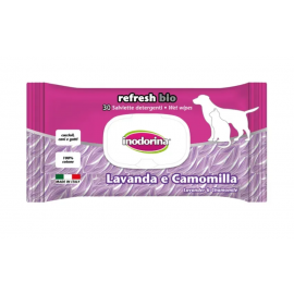 Серветки Inodorina Salv Bio Lavanda Camo з ароматом лаванди, 30 шт..