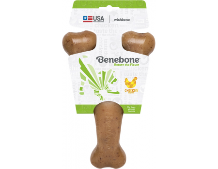 Іграшка міцна для жування Benebone Важіль, зі смаком курки - LARGE, для собак вагою до 40 кг