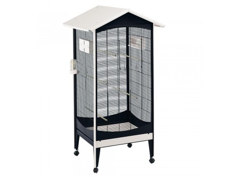 Вольер для птиц Ferplast Brio Medium 85 х 75 х 162 см Черный