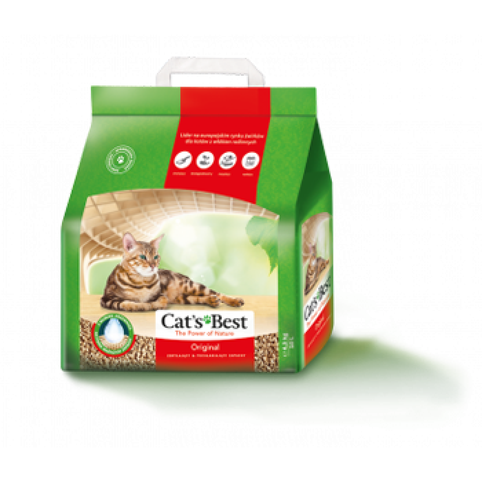 Деревний наповнювач, Cat's Best Original, 10л/4,3 кг