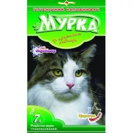 Гігієнічний наповнювач "МУРКА", дрібнозернистий, що комкується (0,8-1,..