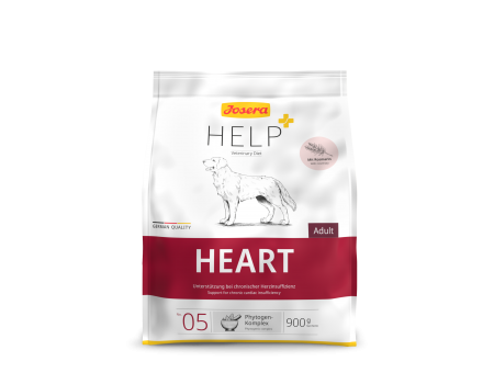 Josera Help Heart Dog – дієтичний корм Йозера при хронічній серцевій недостатності у собак Вага: 0.9 кг