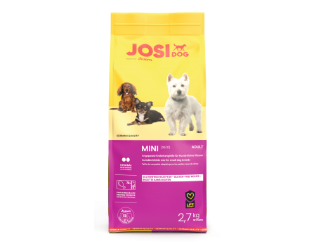 JosiDog Mini сухий корм для дорослих собак дрібних порід, 2.7кг