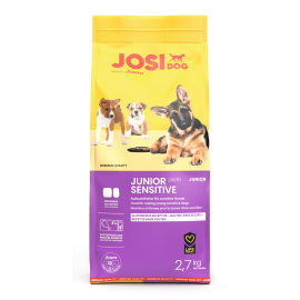 JosiDog Junior Sensitive сухой корм для юниоров с чувствительным пищев..