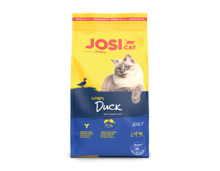 JosiCat Crispy Duck (ЙозіКет Кріспі Дак) сухий корм для котів, качка, 1.9 кг