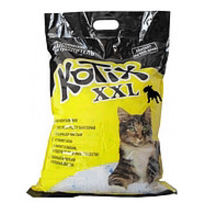 Kotix  Силикагелевый наполнитель для кошачьего туалета, 10л