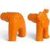 Іграшка для собак WEST PAW Toppl Stopper Tangerine/Топпл стоппер, помаранчевий