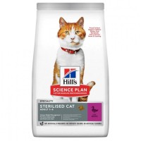 Сухой корм Hills Science Plan Adult Sterilised with Duck с уткой для стерилизованных кошек 1.5 кг